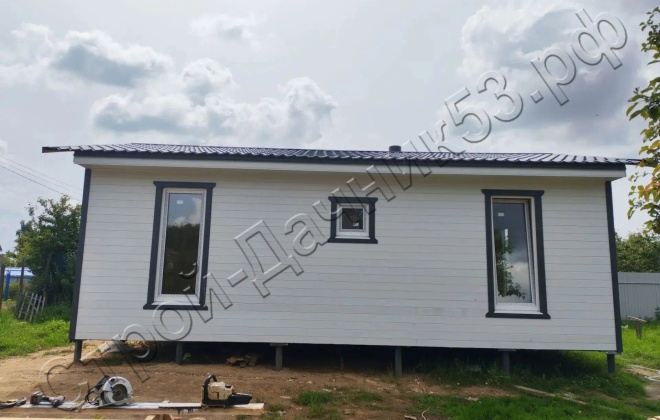 3 Каркасный дом Д-34, 9x8 м, 72 М², Смоленская область, Гагаринский район, СНТ Луч (7)